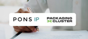 El Clúster del Packaging firma un acuerdo con Pons IP