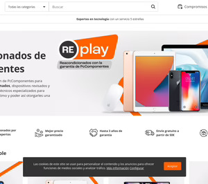 PcComponentes aglutina la venta de producto reacondicionado bajo su marca Relay