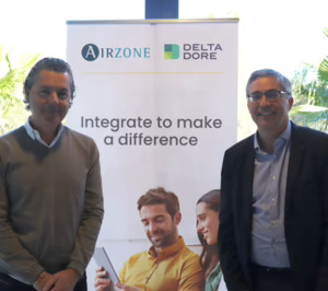 Delta Dore y Airzone firman un acuerdo para el desarrollo de edificios conectados