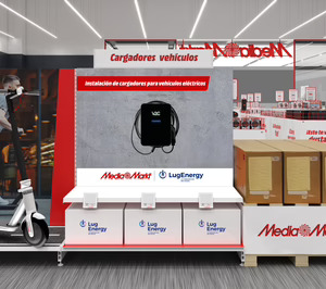 MediaMarkt se alía con Lugenergy para ofrecer un servicio de instalación de cargadores para coches eléctricos