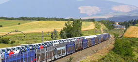 Los trenes de Transfesa movilizan más de la mitad de vehículos de Volksvagen Navarra en 2022