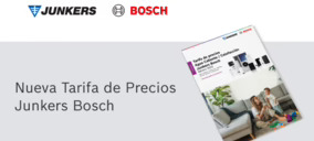 Junkers Bosch presenta su nueva tarifa de precios