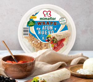 Primaflor amplia su gama de wraps ‘Mimaflor’