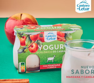Yogur de cabra con manzana y canela, el nuevo producto de Cantero de Letur