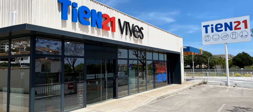 Tien 21 Vives Electrodomésticos crece moderadamente