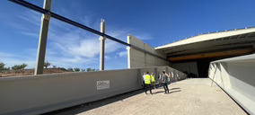 Gilva fabrica la viga delta más grande de España para un centro ecuestre en Zaragoza