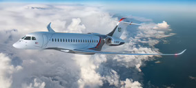 Rhenus Warehousing Solutions asumirá la logística del nuevo avión Falcon 10X desde el aerohub de Sevilla