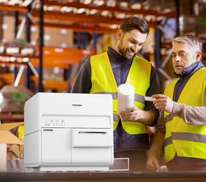 Toshiba lanza su primera impresora de etiquetado a color para la industria
