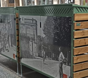 Benito instala 38 armarios personalizados para contenedores de recogida selectiva en Santa Cristina d’Aro