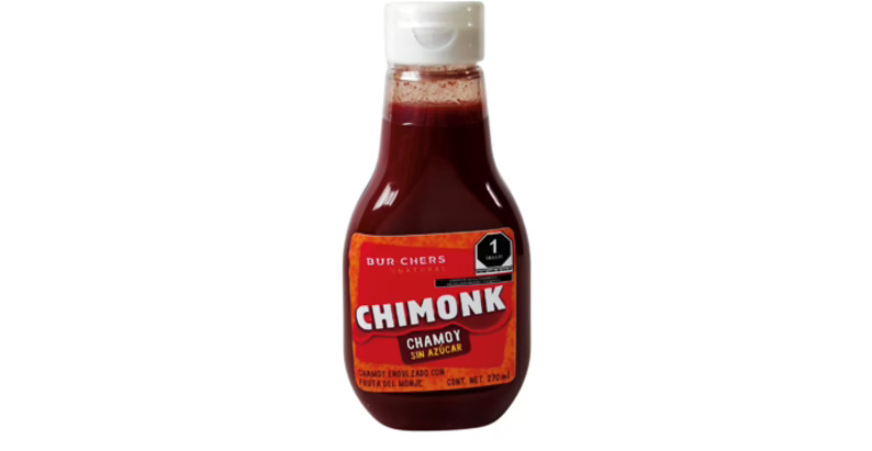 Salsa chamoy Bur-chers Natural Chimonk Sugar-Free Chamoy (6)