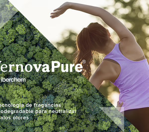 Iberchem presenta VernovaPure, la nueva tecnología de fragancias biodegradable para neutralizar el mal olor
