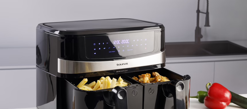 Taurus completa su gama de freidoras de aire con dos nuevos modelos