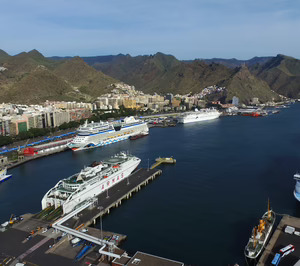 El tráfico de mercancías en los puertos retrocedió un 2,1% en los primeros cuatro meses de 2023