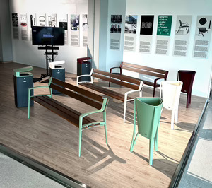 Benito Urban presenta la nueva línea de mobiliario urbano Color Collection