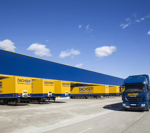 Dachser sube un 9% en España y se convierte en uno de los quince primeros grupos de transporte y logística del país