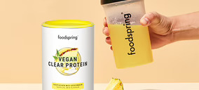 Foodspring amplía su oferta saludable con un batido proteico y vegano