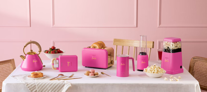 Create Barbie, una colección cápsula de PAE de cocina