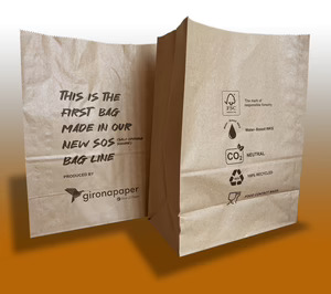 Paperera de Girona amplía su catálogo con bolsas de fondo SOS