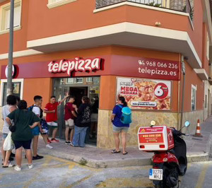 Telepizza llega a un nuevo municipio de 20.000 habitantes