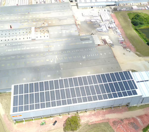 Tejas Verea estrena su planta fotovoltaica para autoconsumo
