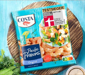 La alemana Costa entra a competir en retail en la categoría de productos del mar congelados