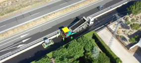 Sacyr emplea aditivos ecológicos en el asfaltado de la Autovía del Eresma en Segovia