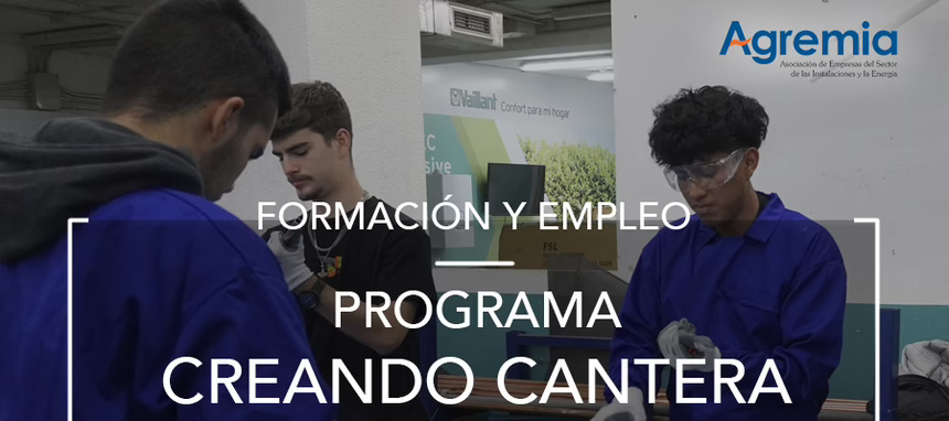 Agremia pone en marcha un proyecto pionero de formación en alternancia con el empleo para jóvenes desempleados