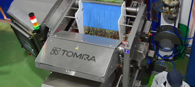Tomra desarrolla sistemas de clasificación con IA y big data para verduras de hoja verde