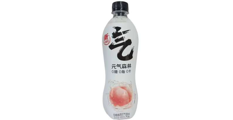 Genki Forest White Peach Flavoured Sparkling Soda Water (7)