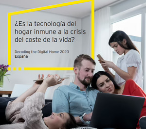 Los consumidores españoles siguen gastando en productos y servicios para el hogar digital a pesar de la crisis del coste de vida