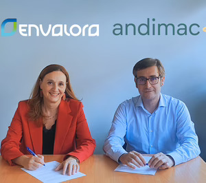 Andimac y Envalora firman un acuerdo para fomentar la Economía Circular en la gestión de envases