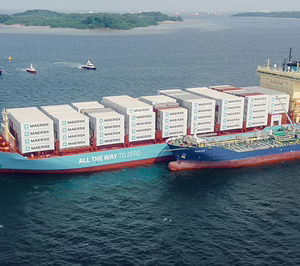 El gigante Inditex reducirá las emisiones de su transporte marítimo de la mano de Maersk