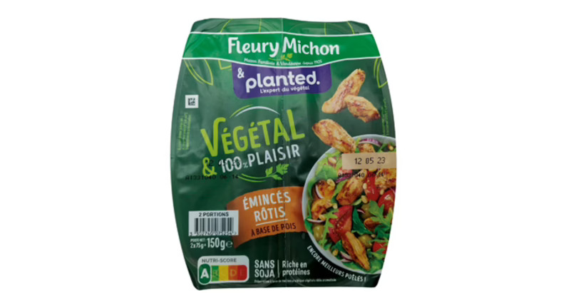 Fileteados de proteína y fibra de guisante asada de Fleury Michon & Planted (4)