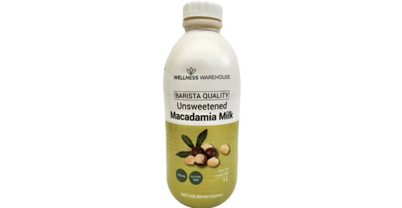Leche de macadamia sin azúcar Barista, de Wellness Warehouse (7)