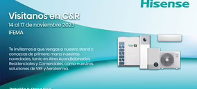 Hisense presentará sus soluciones de VRF y Aerotermia en C&R 2023