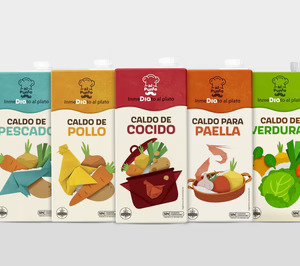 DIA renueva y amplía su catálogo de caldos ambient