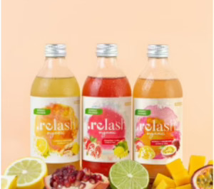 Relash lanza su nueva gama de refrescos Organic con adaptógenos e ingredientes funcionales