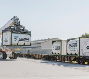Transportes F. Ramos concentra sus esfuerzos en la intermodalidad y ya suma 250 contenedores isotank