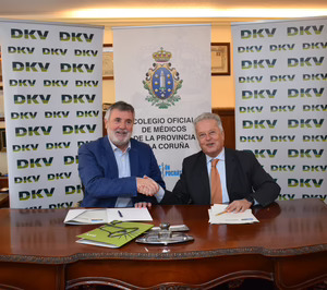DKV y el Colegio Oficial de Médicos de A Coruña firman un acuerdo de colaboración para los próximos tres años