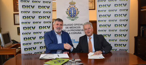 DKV y el Colegio Oficial de Médicos de A Coruña firman un acuerdo de colaboración para los próximos tres años