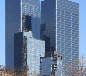 Tvitec viste con sus vidrios el edificio Two Manhattan West, la nueva sede de BBVA en Nueva York