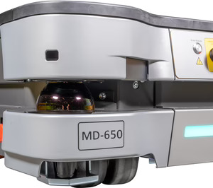 Omron presenta los nuevos AMR de la serie MD para cargas útiles medias