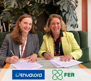 Envalora firma con FER un acuerdo de colaboración para los envases comerciales e industriales