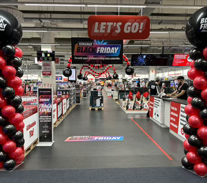 MediaMarkt incrementó un 8% sus visitas a tienda durante el Black Friday