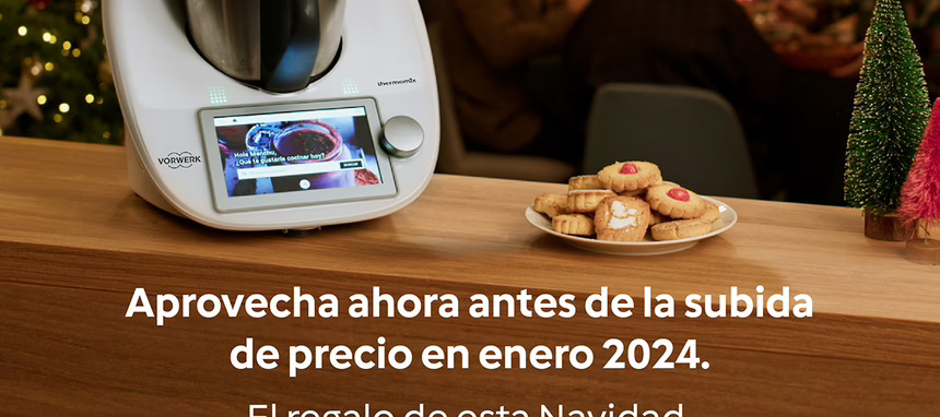 Thermomix avisa de que sube su precio