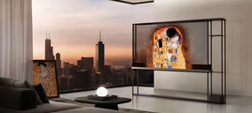 LG lanza el primer televisor OLED transparente inalámbrico
