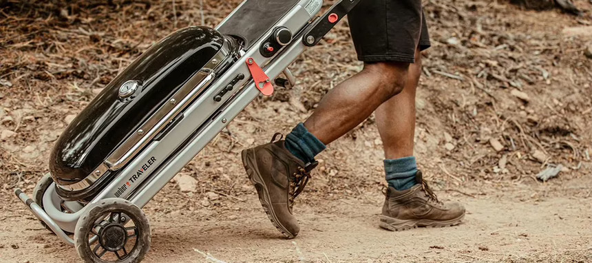 Weber presenta novedades, incluida la barbacoa en formato viaje