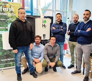 Ferroli y la Universidad de Vigo inician las pruebas de fiabilidad y durabilidad de la caldera Hydrohelix