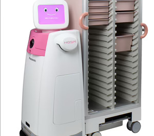 Panasonic HOSPI Trail, un robot diseñado para suministrar material hospitalario