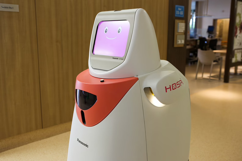 Panasonic HOSPI Trail, un robot diseñado para suministrar material hospitalario